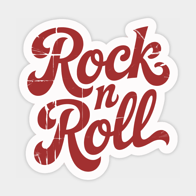 Rock n Roll Sticker by CreativeSage